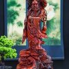Đạt ma gỗ trắc đỏ đen
