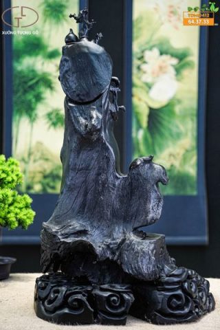 Đạt ma gỗ mun