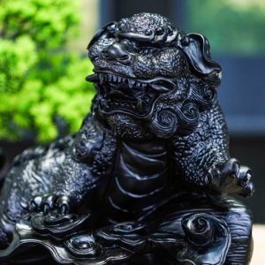 Nghê gỗ mun xừng
