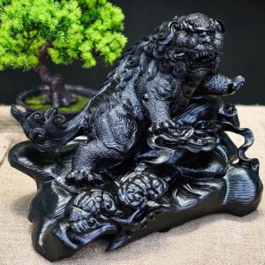 Nghê gỗ mun xừng