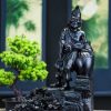 Tế công dáng đứng Gỗ mun