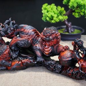 Nghê gỗ trắc