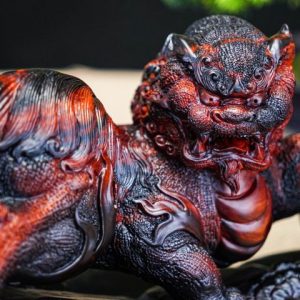 Nghê gỗ trắc