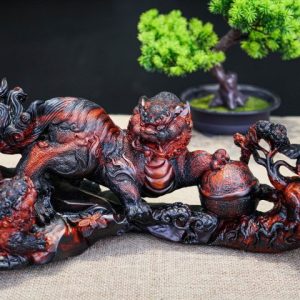 Nghê gỗ trắc
