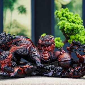 Nghê gỗ trắc