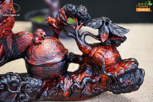 Nghê gỗ trắc