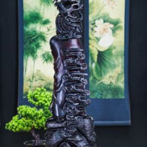 Đạt ma gỗ tử đàn tím