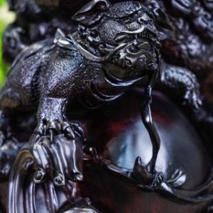 Đạt ma gỗ tử đàn tím
