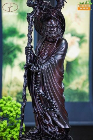 Đạt ma gỗ tử đàn tím