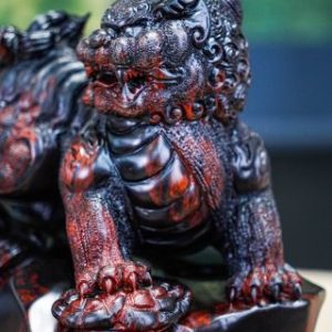 Nghê gỗ trắc