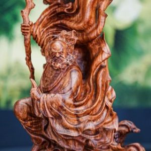 Đạt ma múa võ gỗ sưa