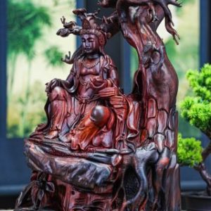 Phật bà gỗ trắc