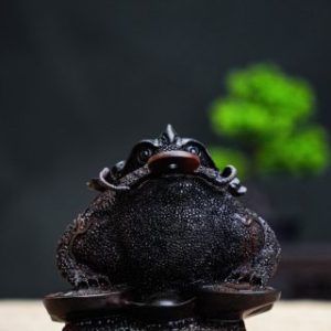 Thiềm thừ mini gỗ trắc