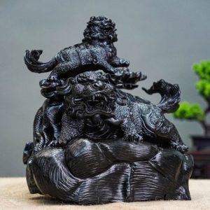 Nghê mẫu tử gỗ mun xừng Nghê mẫu tử gỗ mun xừng