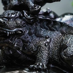 Nghê mẫu tử gỗ mun xừng Nghê mẫu tử gỗ mun xừng