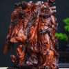 Đạt ma đứng gỗ trắc