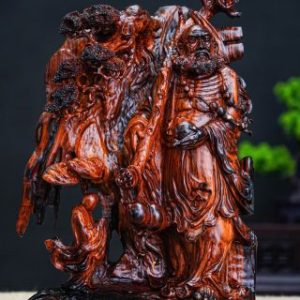 Đạt ma đứng gỗ trắc