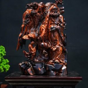 Đạt ma đứng gỗ trắc