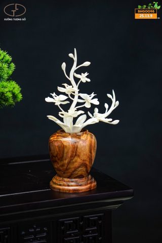 Bình hoa gỗ mini Bình hoa gỗ mini