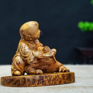 tiểu đồng ôm thiềm thừ tiểu đồng ôm thiềm thừ