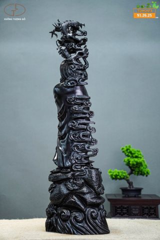 Đạt ma gỗ tử đàn tím Đạt ma gỗ tử đàn tím