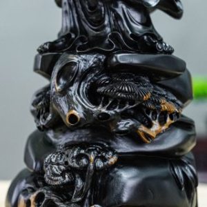 đạt ma khất thực gỗ mun đạt ma khất thực gỗ mun