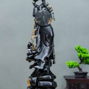 đạt ma khất thực gỗ mun đạt ma khất thực gỗ mun