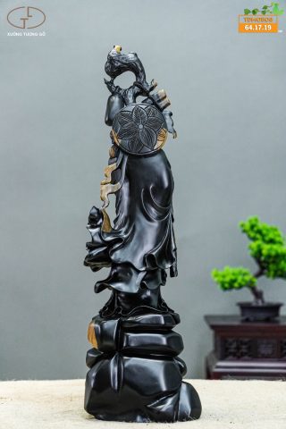 đạt ma khất thực gỗ mun đạt ma khất thực gỗ mun