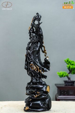 đạt ma khất thực gỗ mun đạt ma khất thực gỗ mun