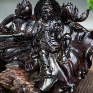 phật bà gỗ trắc phật bà gỗ trắc