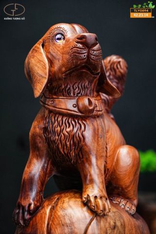 chó gỗ hương