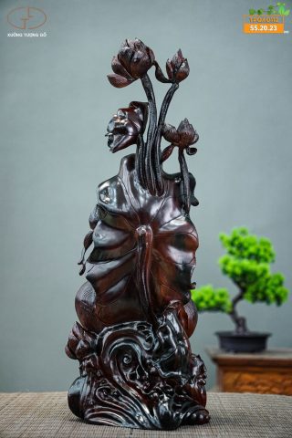 phật bà gỗ trắc phật bà gỗ trắc
