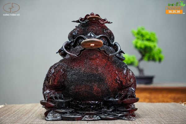 Thiềm thừ mẫu tử gỗ trắc