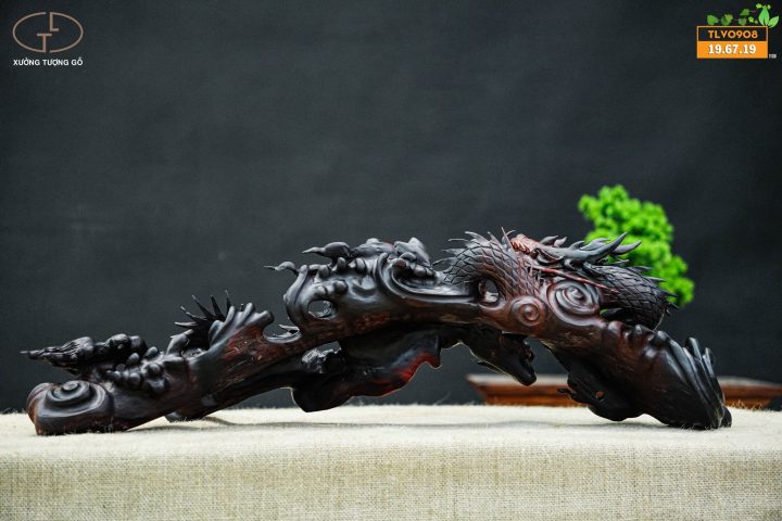 nhất long vờn ngọc gỗ trắc nhất long vờn ngọc gỗ trắc