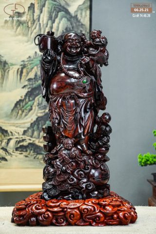 di lặc tam phúc gỗ trắc di lặc tam phúc gỗ trắc