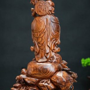 di lặc ngũ phúc gỗ sưa