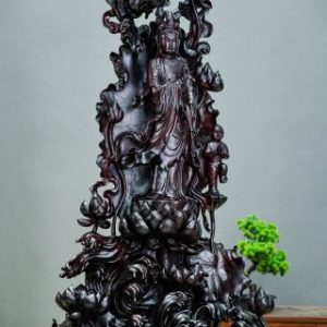 quan âm gỗ trắc quan âm gỗ trắc