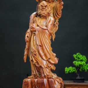 đạt ma khất thực gỗ hương