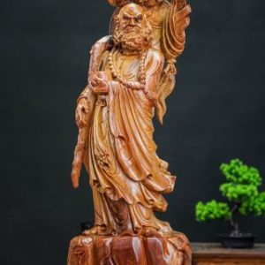 đạt ma khất thực gỗ hương