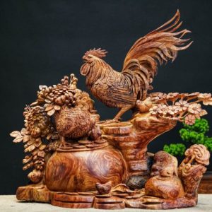 gia đình gà gỗ hương