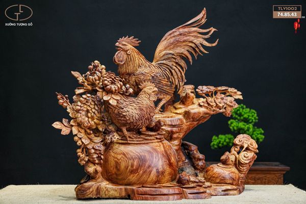 gia đình gà gỗ hương