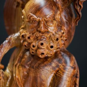 Đạt ma đứng sóng gỗ hương