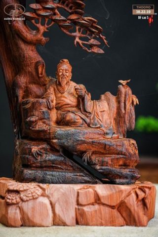 Thần trà gỗ trắc