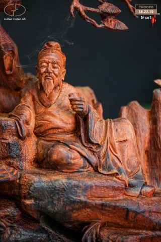 Thần trà gỗ trắc
