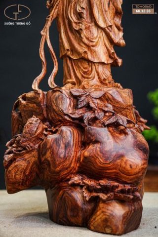 đạt ma gỗ sưa