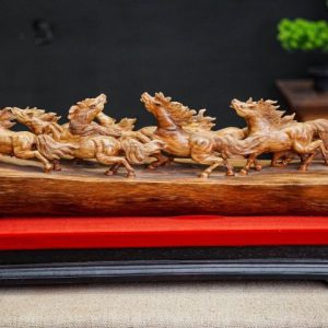 Bát mã gỗ sưa
