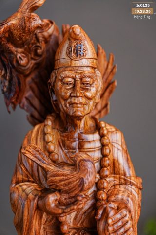 Tượng Tế Công - Gỗ Sưa Tượng Tế Công - Gỗ Sưa