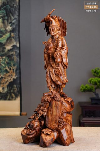 Tượng Tế Công - Gỗ Sưa Tượng Tế Công - Gỗ Sưa