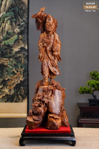 Tượng Tế Công - Gỗ Sưa Tượng Tế Công - Gỗ Sưa
