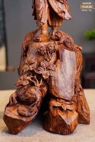 Tượng Tế Công - Gỗ Sưa Tượng Tế Công - Gỗ Sưa